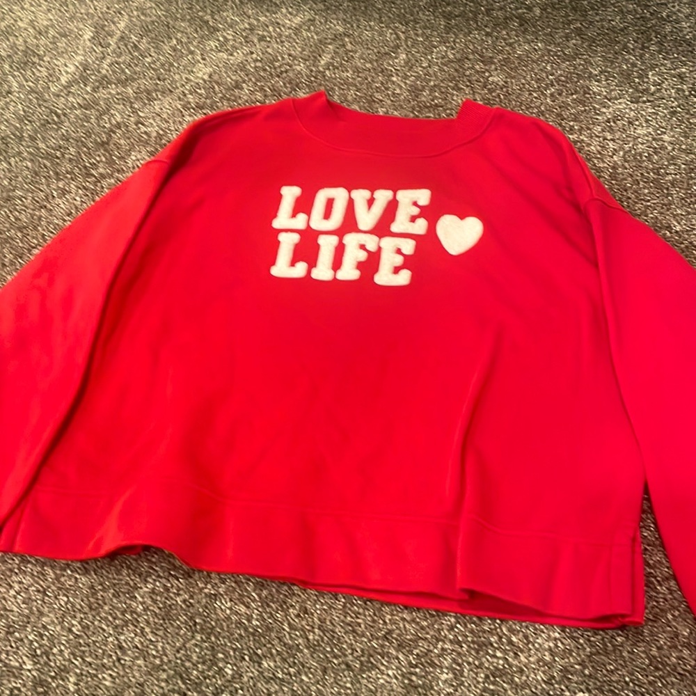 Old Navy Womens xs Love sweatshirt